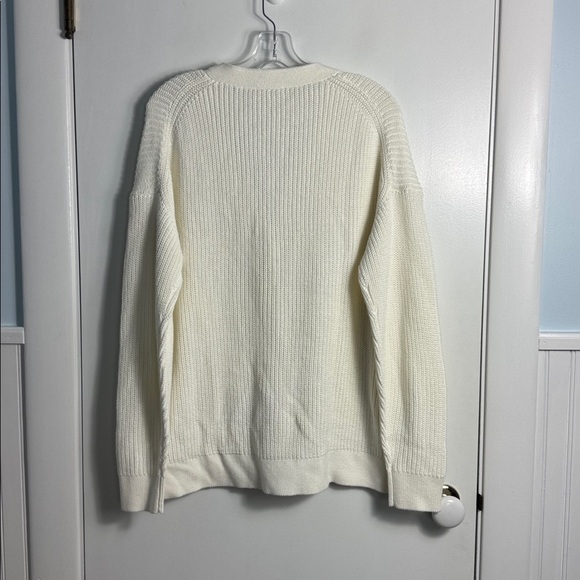 NWT Haven Well Within Organic Cotton Shaker Stitch Cardigan Size XL - Picture 5 of 7